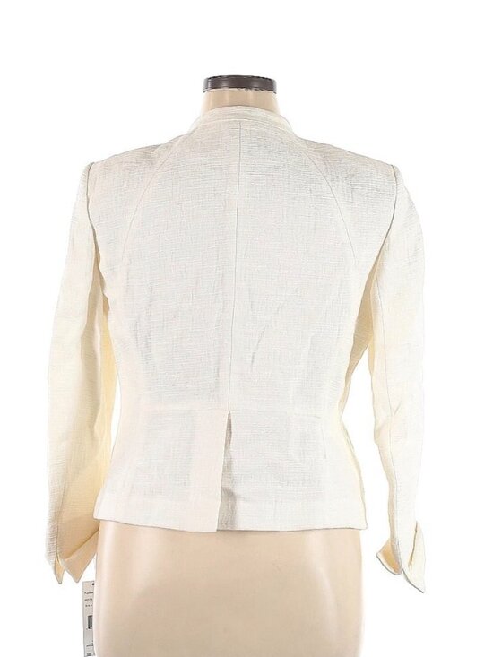 Lafayette 148 New York, 16 (Petite), Ivory Jacket - Picture 2 of 2